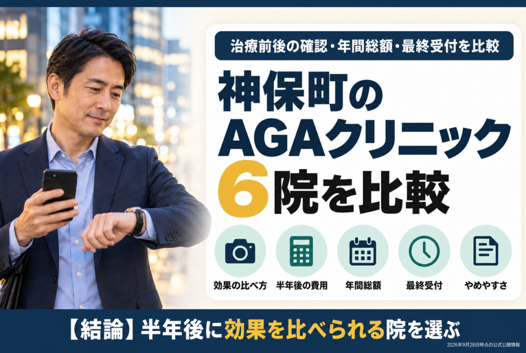 神保町 AGA おすすめ